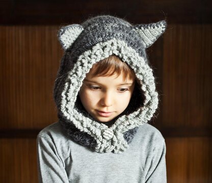 Fox / Wolf Hat Hoodie