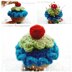 Crochet pattern cupcake