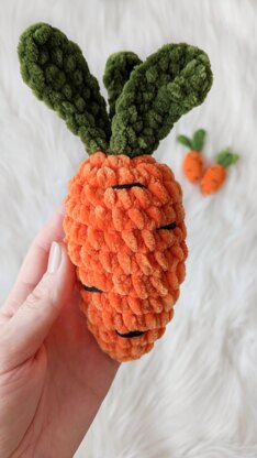 Carrot crochet pattern