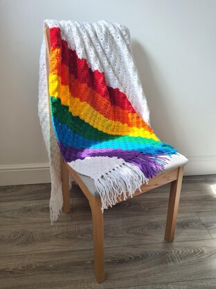 Double Rainbow Blanket