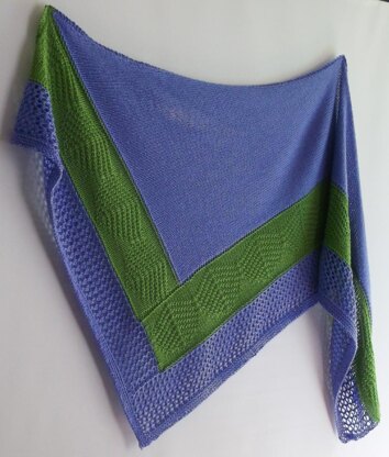 Cascade shawl 11