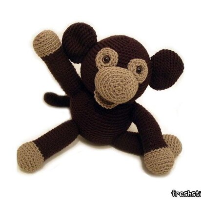 Amigurumi Owen the Monkey