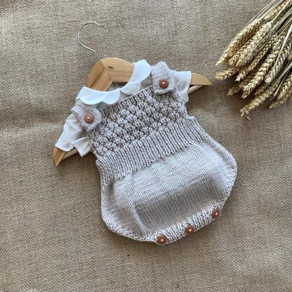 Pineapple Baby Romper