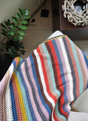 Striped blanket