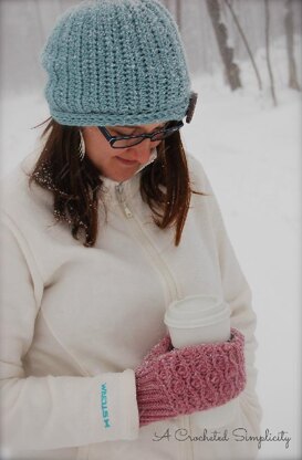 "Winter Waves" Coffee & Ice Cream Mitt