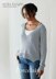 Porcelain Sweater in Erika Knight Studio Linen - Downloadable PDF