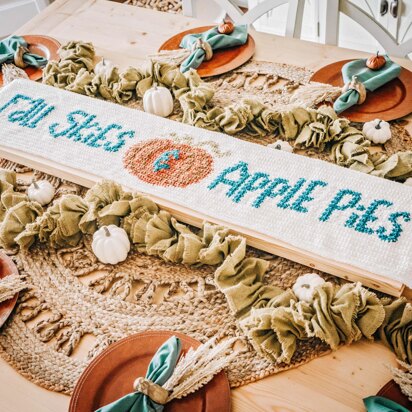 Fall Skies & Apple Pies Table Runner