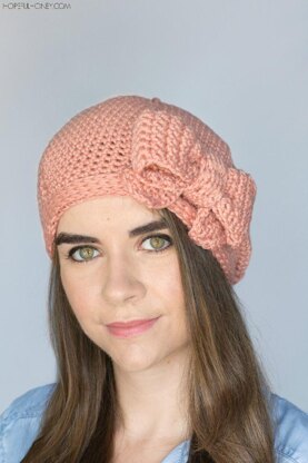 Peaches & Cream French Beret