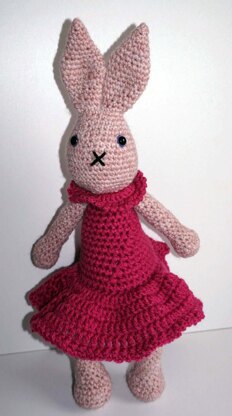 Crochet Pattern Bunny Happy!