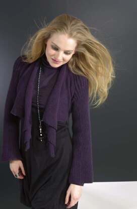 Wickeljacke in Lang Yarns Yak