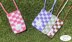 Checkered Crossbody Bag