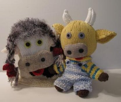 Knitkinz Yellow Cow