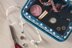 Hobbygift Teal Spot Medium Sewing Box