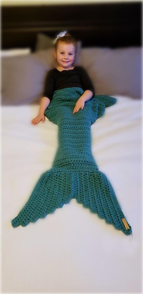 Waverly Mermaid Tail Crochet pattern by Kelly2creations LoveCrafts