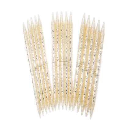 Addi White Plastic Double Point Needles 20cm 12.00mm (approx. 8" US 17)