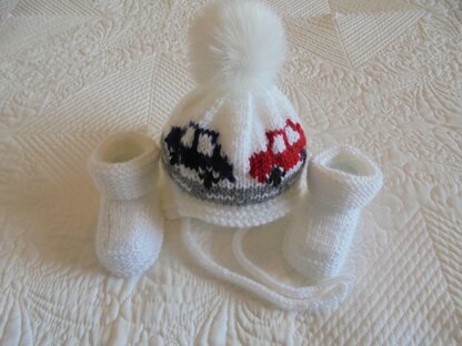 Baby Car Hat Booties