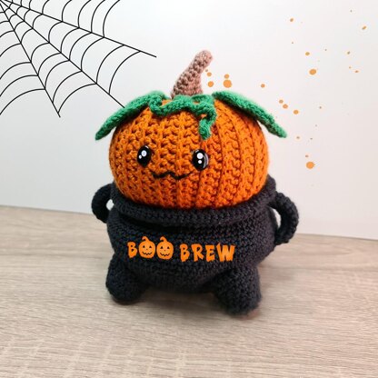 Boo Brew - Amigurumi Pumpkin