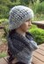 Sylvia - lace stitch beanie and cowl