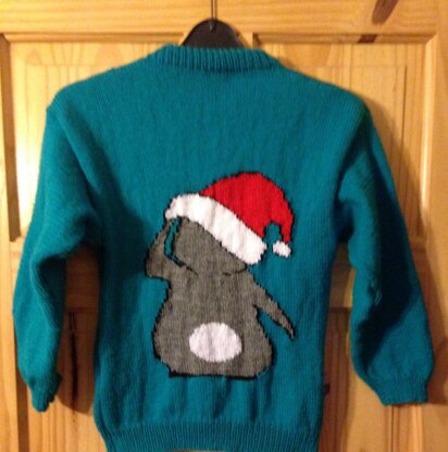 Christmas Penguin Front & Back Jumper #8