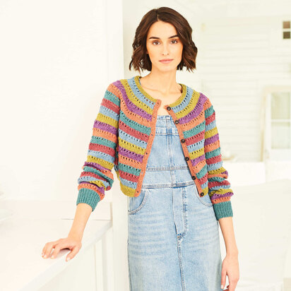 Sienna Cropped Cardigan Pattern PDF -  Canada