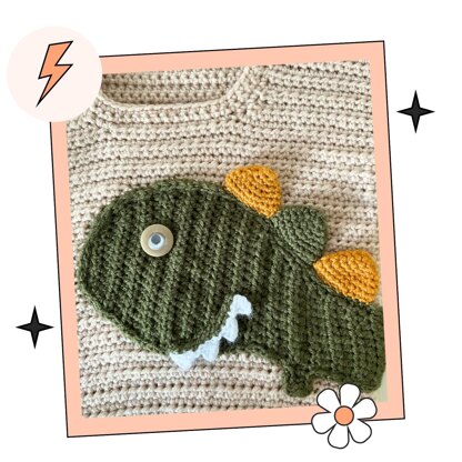 Dinotastic, Crochet Dinosaur Jumper