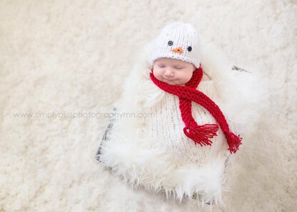 Baby snowman hot sale outfit