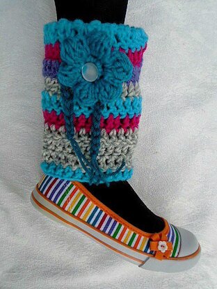 872 - Many Colors Legwarmers