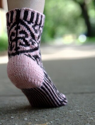 Brocade Socks