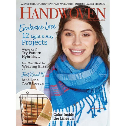 Handwoven Magazine September/October 2023