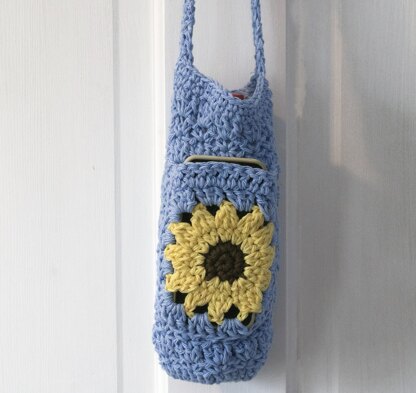 Sunflower Water Holder with Pocket