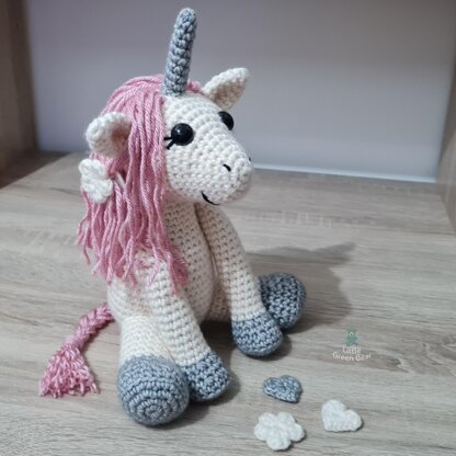 Uma the Unicorn – US Terminology - Amigurumi