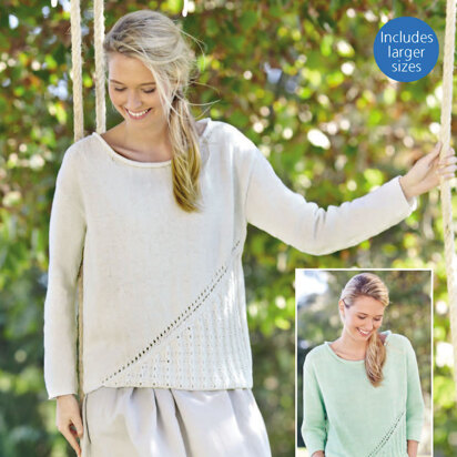 Woman's Tops in Hayfield Sundance DK - 8141 - Downloadable PDF