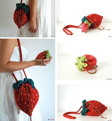 10 Juicy FREE Strawberry Crochet Patterns - Nicki's Homemade Crafts