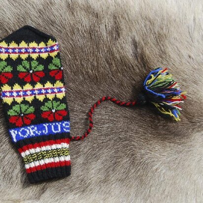 Porjus Mittens - knitting pattern