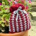 Textured Tweed Lavender Bag Knitting Pattern - Free Knitting Pattern
