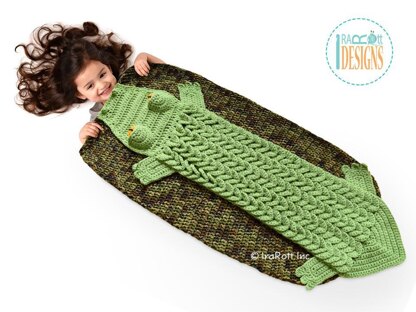 Snappy Simon Crocodile Sleeping Blanket Bag