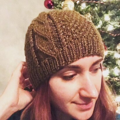 Redwood Beanie - knitting pattern