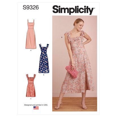 Simplicity Misses' Dresses S9326 - Sewing Pattern