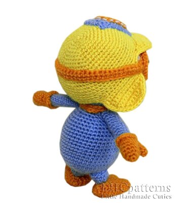 Pororo Inspired Penguin Crochet Pattern, PDF Pattern