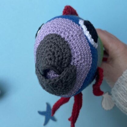 Parrotfish amigurumi