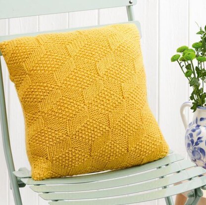 Tumbling Blocks Cushion Cover