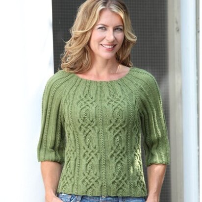 280 Lyonesse Pullover - Jumper Knitting Pattern for Women in Valley Yarns Northfield