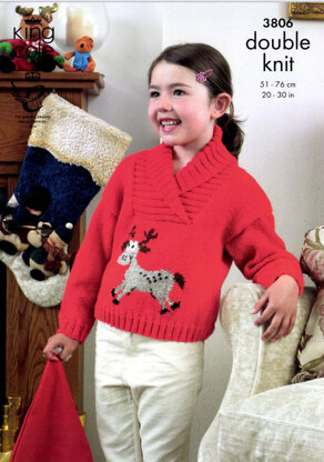 Sweaters in King Cole Pricewise DK - 3806