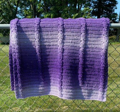 Cabled Shawl
