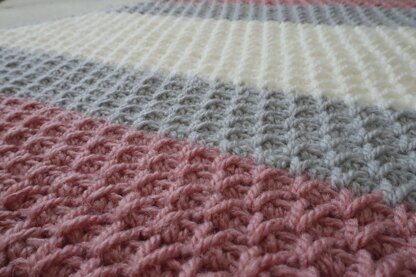 Jamie Moss Stitch Baby Blanket