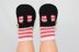 Baby Stripe Sock and T Bar Sandal Booties