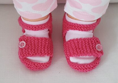 Victoria - 4ply baby sandals