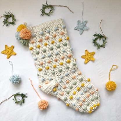 Lotsa-dots Christmas Stocking