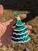 Flat Christmas Tree Ornament