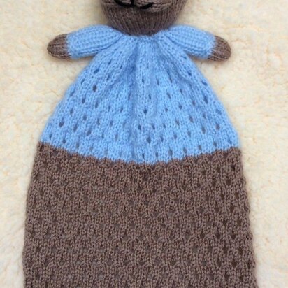 Peter Rabbit Baby Comforter/Blanket - knitting pattern